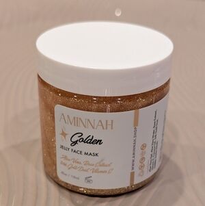 Aminnah Golden Jelly Face Mask
